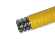 HFP15A, отожженная гофрированная труба, в желтой полиолефеновой оболочке